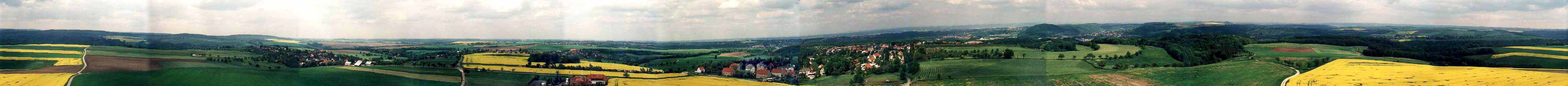 Panorama von der Opitzhöhe